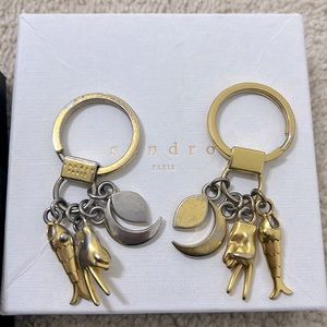 Sandro best friend key chains